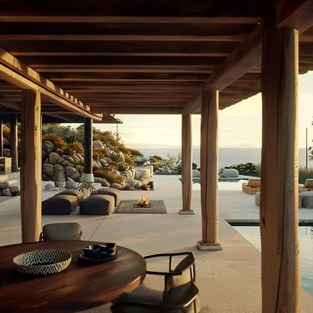 Rozalia Guesthome For 8gst With Pool In Mikonos Hébergement de vacances
