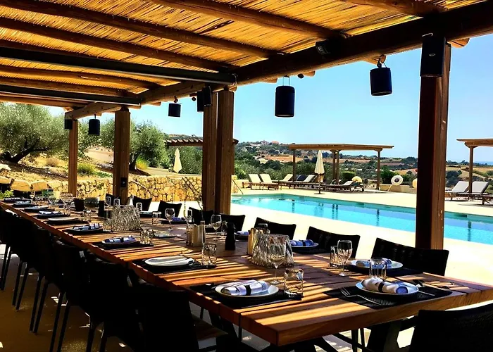 Hébergement de vacances Rozalia Guesthome For 8gst With Pool In Mikonos Agios Ioannis Diakoftis