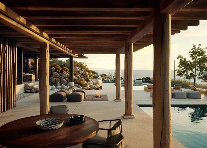 Rozalia Guesthome For 8gst With Pool In Mikonos Hébergement de vacances