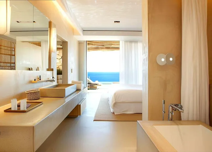 בית נופש Rozalia Guesthome For 8gst With Pool In Mikonos Agios Ioannis Diakoftis